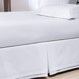 Saia Cama Box Solteiro King Glass 200 Fios 100% Algodão