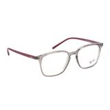 Armação Ray-ban Rb7185 8083 50 Cinza Translúcido Rb 7185 Rx
