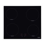 Cooktop Por Indução Tramontina Square Basic 4ei 60 Em Vitrocerâmico E 04 Bocas, 09 Níveis De Potência Preto - 94751