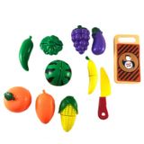 Brincando De Pic Nic Frutas E Legumes Infantil 11 Peças