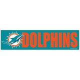 Adesivo Faixa Bumper Strip 30x7,5 Miami Dolphins
