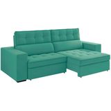 Sofa Retratil E Reclinavel 3 Lugares 218 Cm Evidence Sl 946 Veludo Moll Sl 946