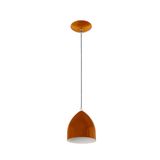 PENDENTE CONE BALA P 66-COBRE TERRA BR 1LP