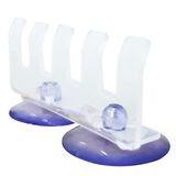 Porta Escova Suporte Para 4 Escovas Dentais Em Acrilico 2mm