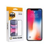 Película Para Iphone X / Xs - Dual Glass Preta - Gshield