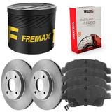 Kit Pastilha Disco Dianteiro Ventilado Etios 1.3 2012 A 2021