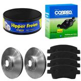 Kit Pastilha Disco Dianteiro Ventilado Etios 1.3 2012 A 2021