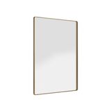 Espelho Decorativo Skkar Retang 92x62 Moldura 25 Cm Dourado Dhom Dourado