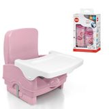 Cadeira Cake Voyage E Kit Mamadeira Nuk Flamingo