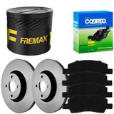 Kit Pastilha Disco Diant Ventilado Fiat Pulse 1.3 21 A 23