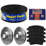 Kit Pastilha Disco Dianteiro Ventilado Etios 1.3 2012 A 2021