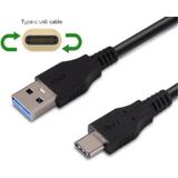 Cabo Usb 2.0 Para Usb Tipo C / 1 Metros De Cabo - Preto