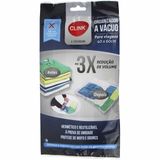 Kit 6 Saco Vácuo 40x60 Organizador Mala Reduz Volume Roupas