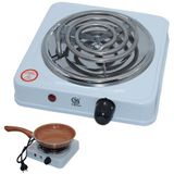 Fogao Fogareiro Eletrico Compacto Pesca Camping Viagem 110v
