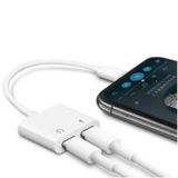 Cabo Adaptador Áudio/carregador Para Smartphone