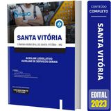 Apostila Santa Vitória Mg - Auxiliar De Serviços Gerais