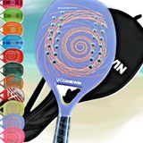 Raquete Beach Tennis Fibra Carbono Vidro Camewin Original