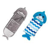 Saco De Dormir Tubarão + Fronha Tubarão Fluffaluff Pets