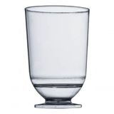 500un Mini Taça Cristal Acrílico 45ml Bebidas Doces Gourmet Cor:transparente