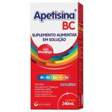 Suplemento Alimentar Apetisina Bc Sabor Morango 240ml