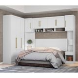 Guarda-roupa Modulado Casal Modena C16 Branco Demóbile Branco