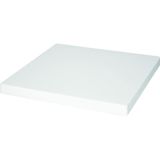 TAMPO DE MESA PLASTICO GEO QUADRADA BRANCA 79X79 CM