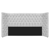 Cabeceira King Everest P02 195cm Para Cama Box Corano - Doce Sonho Móveis Branco