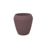 VASO PLASTICO EGIPCIO 41 CM TERRACOTA