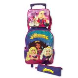 Kit Mochila Infantil Escolar Rodinha 3 Peças Colorida