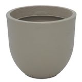 VASO PLASTICO LAOS 45 CM BEGE