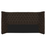 Cabeceira King Everest P02 195cm Para Cama Box Corano - Doce Sonho Móveis Marrom