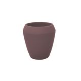 VASO PLASTICO EGIPCIO 54 CM TERRACOTA