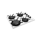 Cooktop 4 Bocas Tripla Chama A Gás Itamaster Bivolt Itatiaia Branco Branco