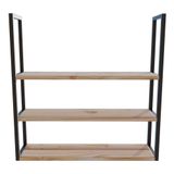 Estante Tripla Envio Imediato 80cm C/ Suporte De Ferro