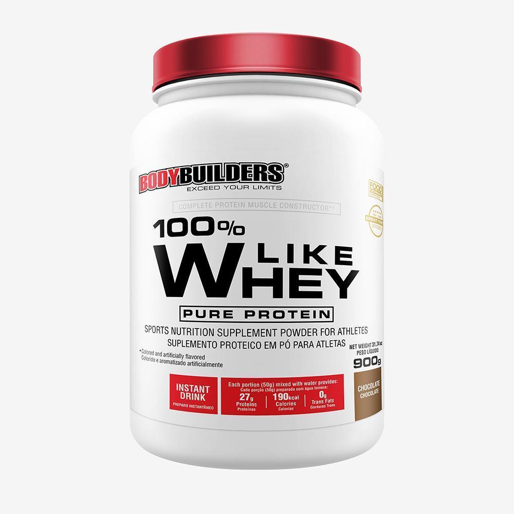 100% Like Whey Pure Protein 900g Sabor Chocolate