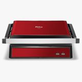 Grill e Sanduicheira Prensa Philco Red Inox PGR28VI 1500W 220V