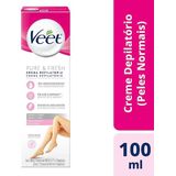 Creme Depilatório Veet Pure &amp; Fresh Pele Normal 100ml