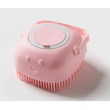 Esponja De Silicone Para Banho Massageador Dispenser Shampoo