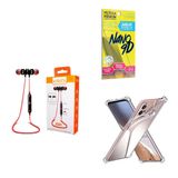 Capinha Moto E23 + Fone De Ouvido Bluetooth + Película 9d