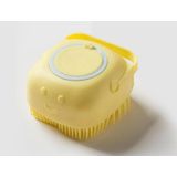 Esponja De Silicone Para Banho Massageador Dispenser Shampoo