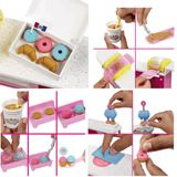 Boneca Barbie Playset Confeitaria Massinha 5+ Hjy19mattel