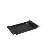 Bandeja Casual Pequena 34 X 19 X 3,8 Cm Preto Coza