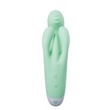 Vibrador Estimulação Tripla Pantynova Eita Rabbit Verde