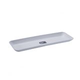 Prato Petisqueira Essential Grande 31,9 X 9,6 X 2,5 Cm Branco Coza