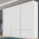 Guarda-roupa Lotse Sem Espelho Branco Carioca Móveis Branco