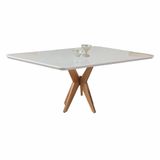 Mesa De Jantar Pandora Quadrada Tamanho 1m