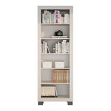 Armário Multiuso Flex Branco 5 Prateleiras Valdemóveis Branco