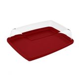 Manteigueira Cozy Vermelho Bold Coza
