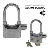Cadeado Para Moto Com Alarme Sonoro Anti-furto