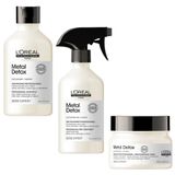 Shampoo 300ml Máscara 250ml Spray 500ml Loreal Metal Detox